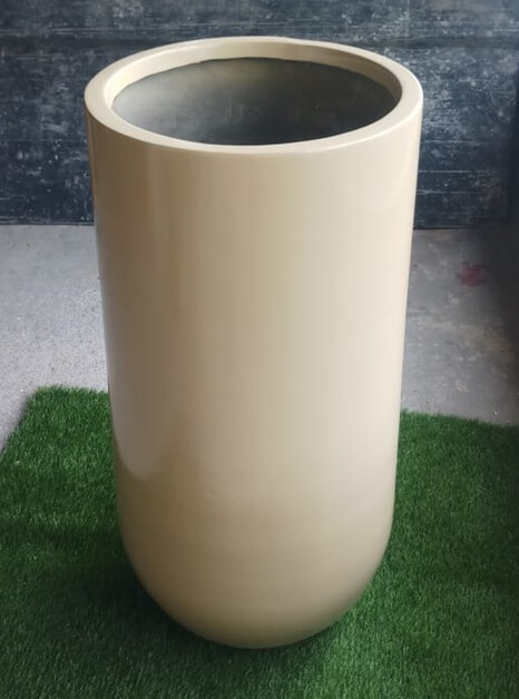 Tall Round Planter, H-39inch